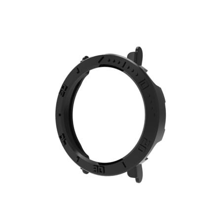 Halvt indpakket beskyttende etui Cover Shell til Huawei Watch GT 4 41mm Sort