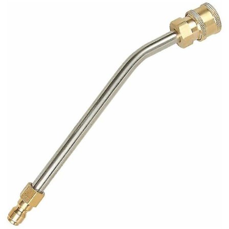 Avloppsrör för högtryckstvätt, 7 tum, elektrisk tvättmaskinsförlängningsstav, 30 graders böjningsstav