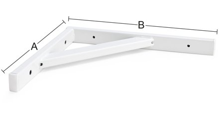 Habo 50609 Konsol vit, Garderobsinredning
