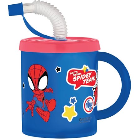 Spiderman Spidey Sugkopp, Plast 210 ml