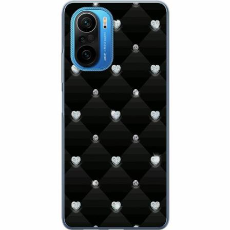 Xiaomi Poco F3 Mjukt Skal - Bling Heart