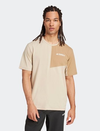 adidas Terrex Mt Tee - Beige - S