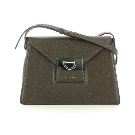 Trussardi, Shoulder Bags Groen, Dames, Maat:ONE Size
