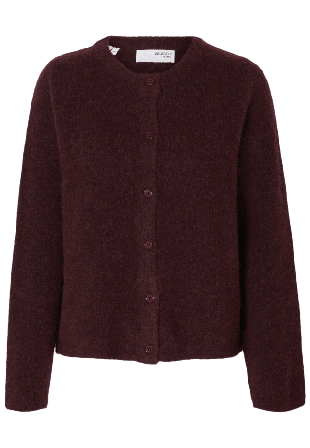 Selected Femme SLFLULU Long sleeve Knit Cardigan Stickat Dam Lila XXL