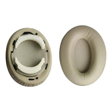 1 Par øreputer for WH-1000XM3 WH1000XM3 hodetelefoner elastisk skum øreputer øreputer svamp pute erstatning
