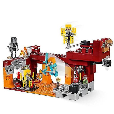 Building Blocks The Blaze Bridge Model Bricks Sets Gifts Toys For Children Kids Boys Girls