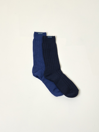 Jean Paul - Noland 2 pk sokk - Herre - Blå - Pysjamas & Undertøy - 40-45