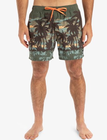 Quiksilver Everyday Straight Volley 15 - Green - S