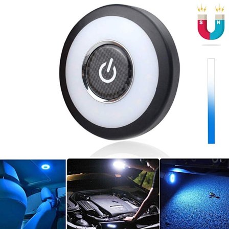 Universell USB-uppladdningsbar LED-lampa för bilens interiör LED-bagageutrymmeslampa