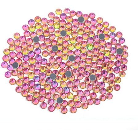 6000 st Regnbågsfärgade Hotfix Rhinestones, SS10, 2,7-2,9 mm Kompatibel med Hantverk & Kläder Regnbåge SS10 Regnbåge