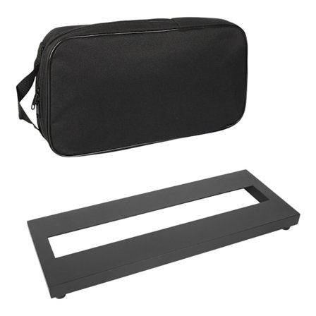 Guitar Effekt Pedal Board Holder Stort Guitar Pedal Board med Bæretaske