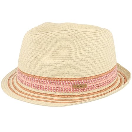 Barts - Kids Hare Hat Rust Trilby Straw Hat Straw Beige Hat - @ Hatstore