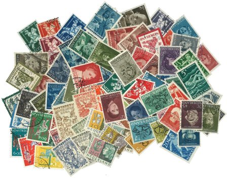 Holland 1941-1959 - Børnefrimærker - Stemplet