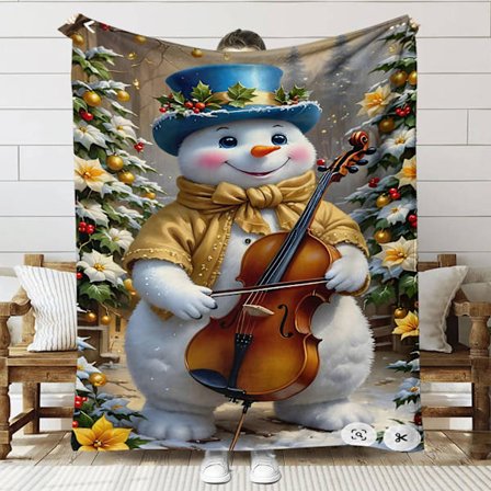 Huntrix K-Pop Trykt Tæppe | Flanellplaid til Sofa & Seng (Anime Tema)]SNT047]150+200cm SNT047 SNT047-FM-