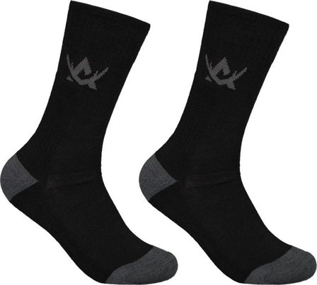 Alaska 1795 Hunter Wool Socks 2 pairs package Dark Grey