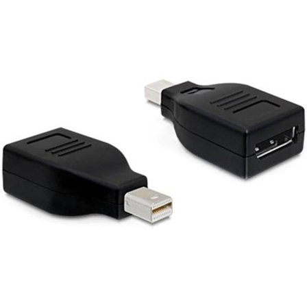Delock-sovitin mini DisplayPort uros - DisplayPort naaras - musta