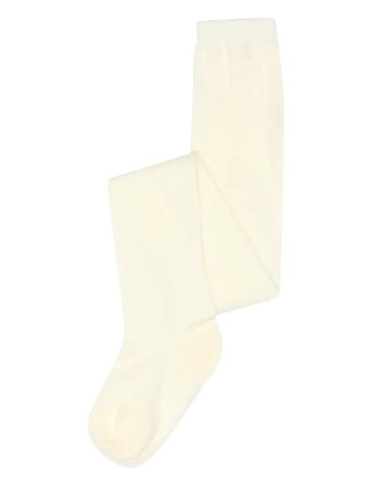 mp Denmark Wool/Cotton Tights - Cream - 164