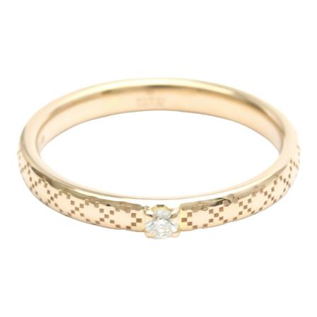 Gucci Vintage, Pre-owned ring Diamantissima Roze, Dames, Maat:ONE Size
