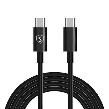 SiGN USB-C til USB-C Kabler 60W 2m - Sort