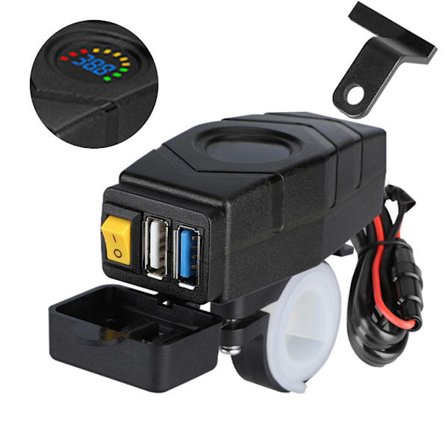 Sähköpyörän puhelimien laturi Sähköpyörän USB lataussovitin 5V2A matkapuhelimiin