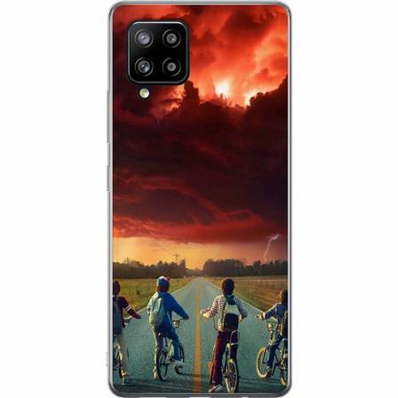 Samsung Galaxy A42 5g Genomskinligt Skal Stranger Things