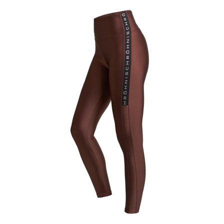 Röhnisch Women's Shiny Kay Tights Women workout trousers Brown XS