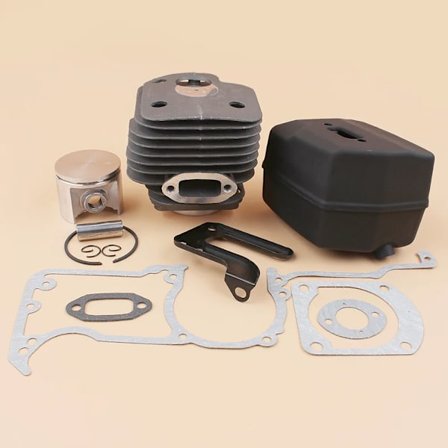 50MM Suurikokoinen NIKASIL-sylinterimäntä Äänenvaimennintiivistesarja sopii HUSQVARNA 61 268 272 268K -moottorisahan varaosiin 503476901