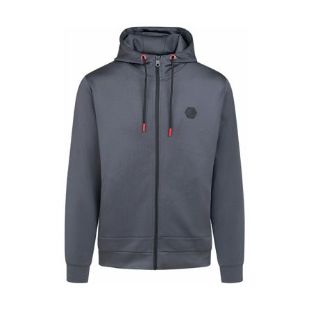 Cruyff Zip-throughs , Grijs , Heren , Maat: M Hoodies & sweatvesten