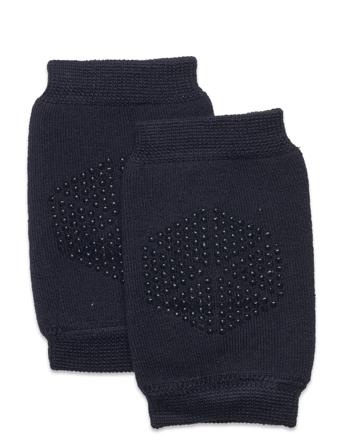 Wool Kneepads - Anti-Slip Socks & Tights Baby Socks Marineblå Melton*Betinget Tilbud