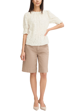 Fransa FRBAMA BL 1 Shirt Skjortor Dam Vit L