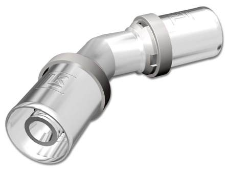 LK Systems PressPex 1872071 Vinkelkoppling 45°, 40 x 40 mm, Installation