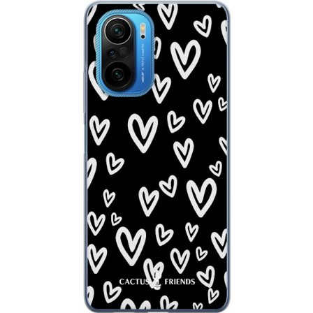 Yhteensopiva Puhelinkuori Xiaomi Xiaomi Poco F3 Cactus and Friends - Handdrawn Love Chaos