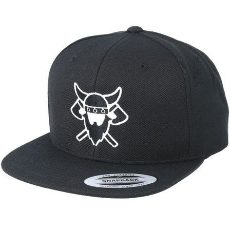 Vikings - Svart snapback Keps - Battle Time Black Snapback @ Hatstore