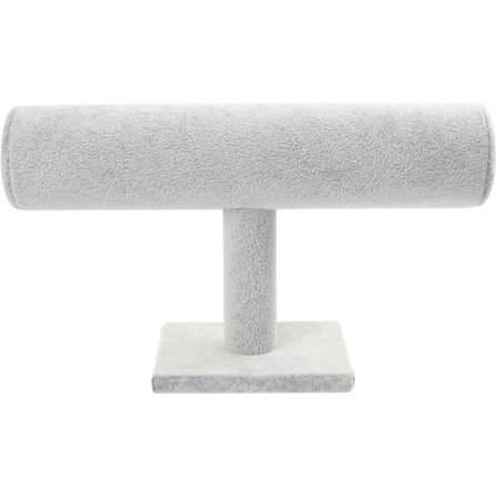 Armbåndstativ, fløyels-scrunchie-organisator, T-Bar-displayholder, smykke-armbåndstativ, scrunchies.