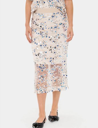 Saint Tropez Neldasz Skirt - Cream - XL