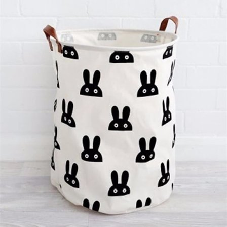 Baby Barn Leksak Kläder Canvas Tvättkorg Hopfällbar Förvaringskorg Stil 7