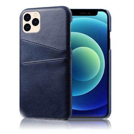 iPhone 12 Mini skal med korthållare - Blå