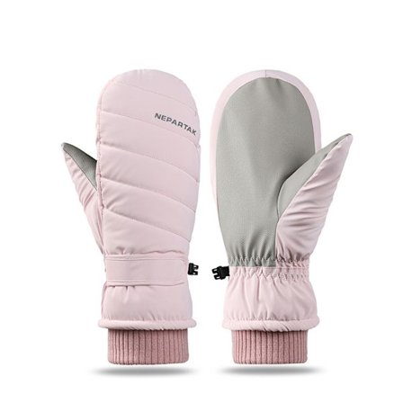 Dames Quiltede Isolerende Vanter, Pink