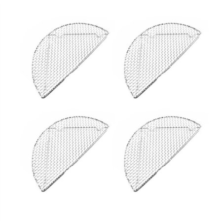 4X rustfritt stål stekt tempura nettgrill hamburger stekt kylling fettnett japansk kjøkken skifer svinekjøttstativ hjem A