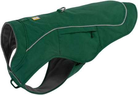 RuffWear Overcoat Fuse Jacket Evergreen - Vintertäcken