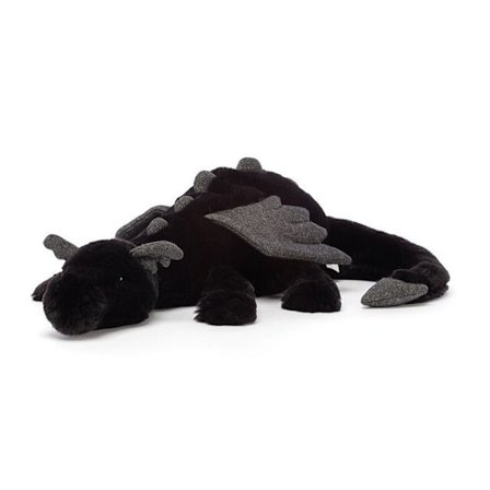 50 cm Onyx Dragon Jellycat Serie Plyslegetøj-LP-
