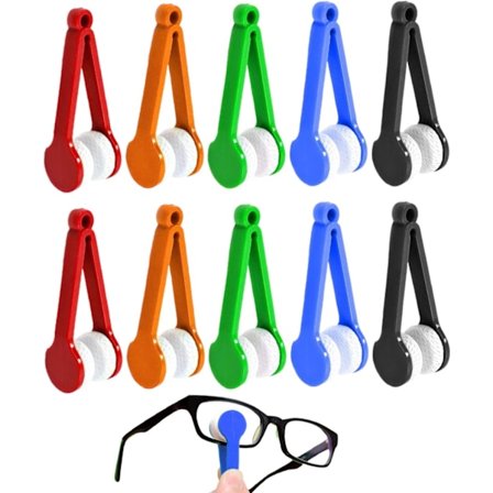 /#/10 stk. Brille Rengøring Solbriller Rengøring Værktøj Mini Rengøringsmiddel 5 Co/#/