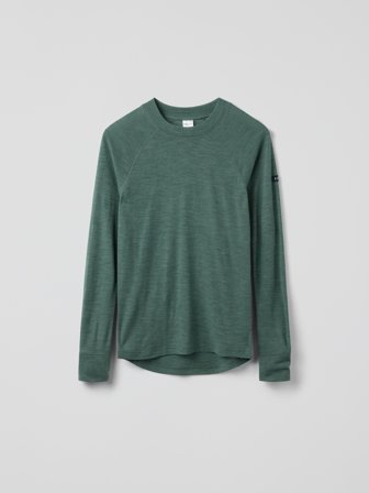Polarn O. Pyret Vuxen underställströja merinoull - XL - barnkläder - green
