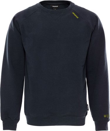 Fristads Herr Flamestat sweatshirt stretch 7180 MFRN, Mörk marinblå