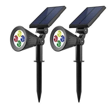 LED Solcellemarkører Vanntette Utendørs Solcellelamper for Hagelandskap Gårdsgangbelysning