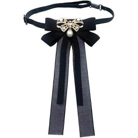 Förknuten Fluga Band Broscher Hals Skjorta Slips Krage Cravat Brosch Nål Bröllop