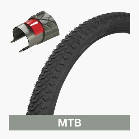 Cykeldäck extraförstärkt MTB 26" 50-559 mm