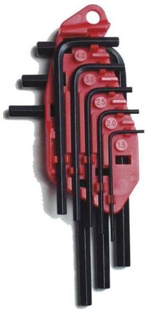 STANLEY 0-69-251 Insexnyckelsats 8 delar, 1,5-6 mm, Handverktyg