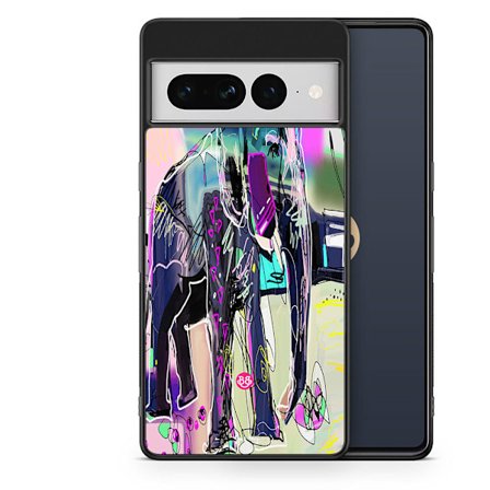 Bjornberry Skal Google Pixel 7 Pro - Abstrakt Elefant