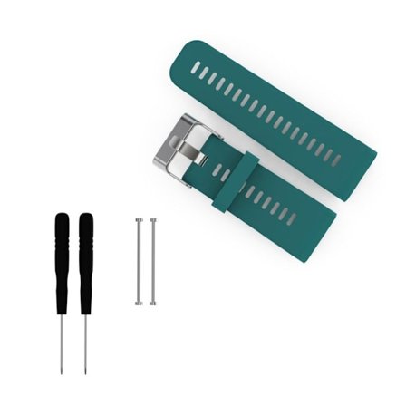 Garmin Vivoactive HR Miljövänligt silikon klockband - Turkos